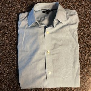 Banana Republic blue striped Slim Fit dress shirt
